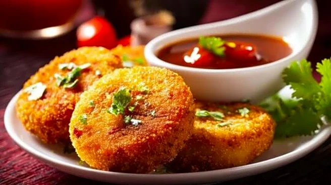 Craving something crispy? Try taro root cutlets