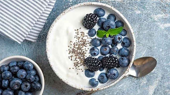Quick fix: Greek yogurt with chia seeds