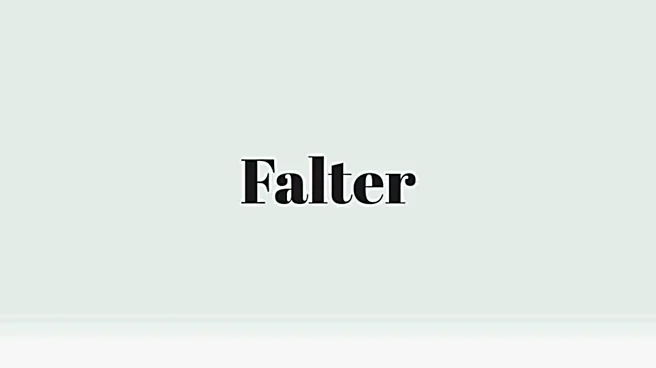 Word of the Day: Falter