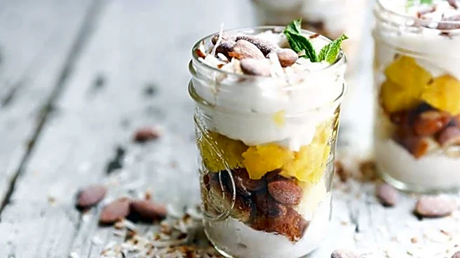 5-minute recipe: Pineapple coconut parfait