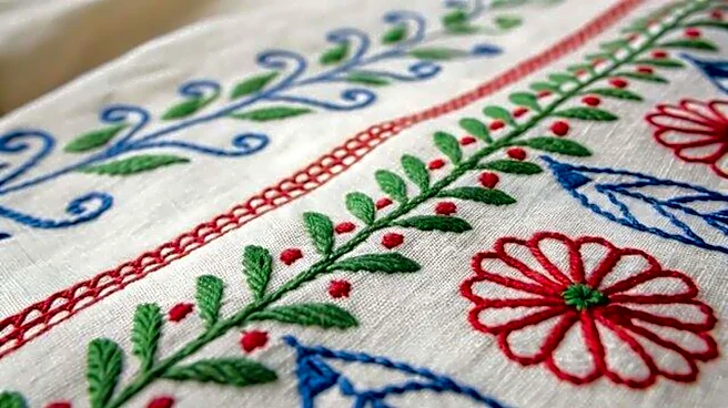 What is kantha embroidery?