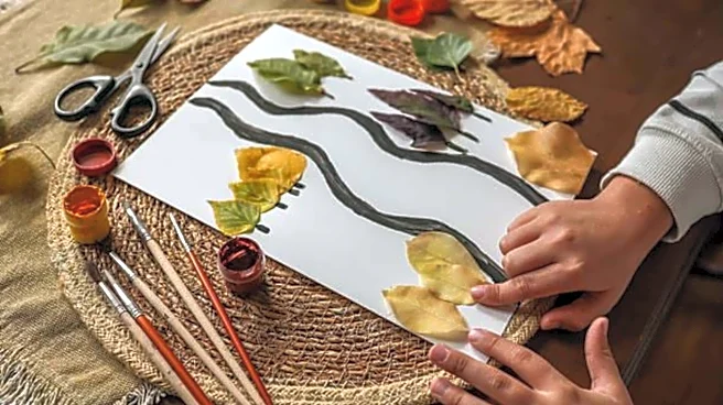 How to create beautiful art with dried leaves