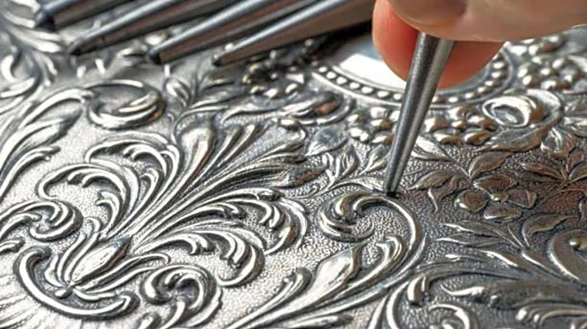 Tuareg silver engraving: An iconic jewelry craft