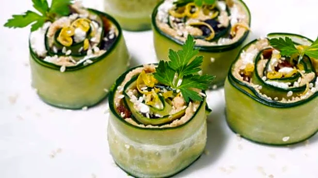 These cucumber hummus rolls are a life-saver