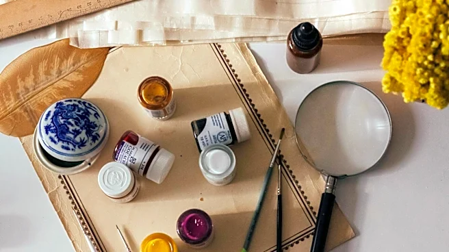 What is reverse glass painting?