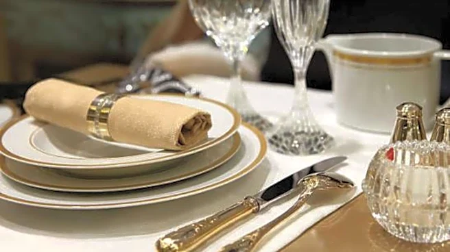 How to gracefully excuse yourself after a tableware mishap
