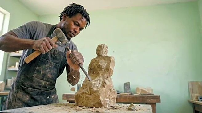 How African stone sculpting inspires modern artists
