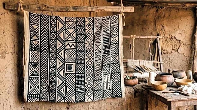 How to create mud cloth art on canvas