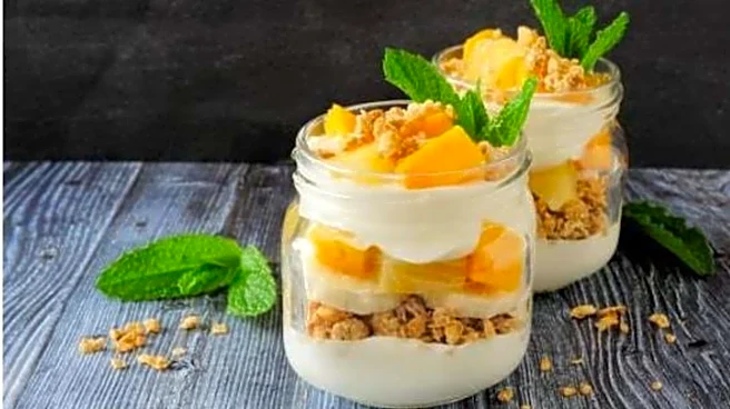 How to make a refreshing mango-yogurt parfait