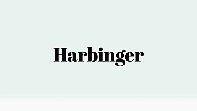 Word of the Day: Harbinger