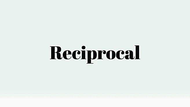Word of the Day: Reciprocal