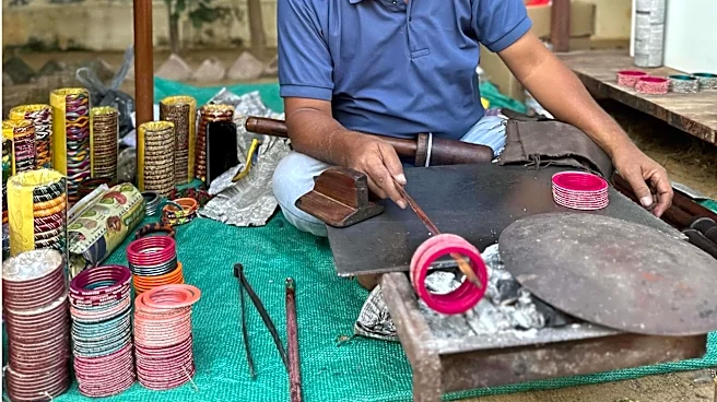 How India's colorful lac bangles come to life