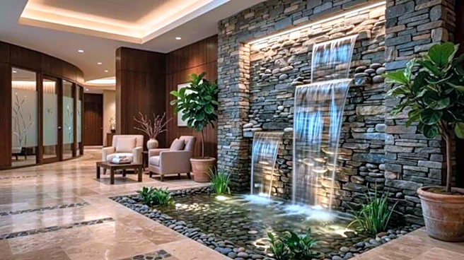 Want a calmer home? Add an indoor waterfall
