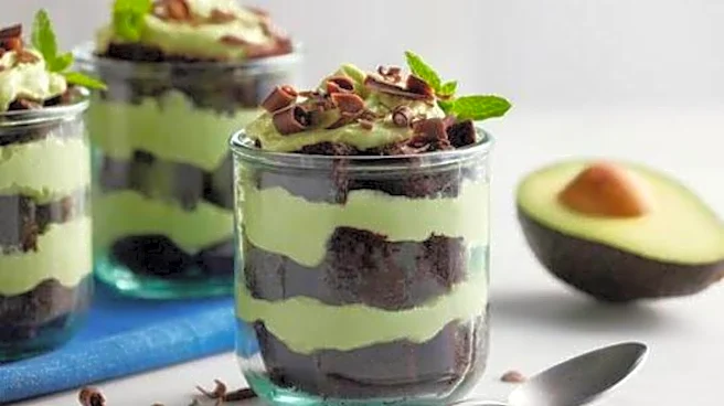 Enjoy a guilt-free dessert with avocado and cocoa