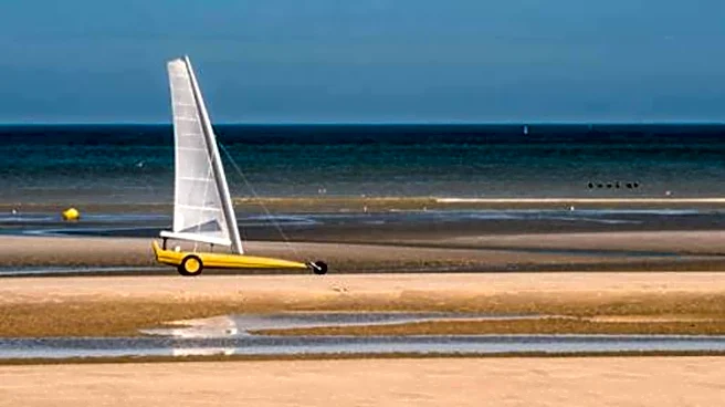 Explore Morocco's dunes with sand yachting