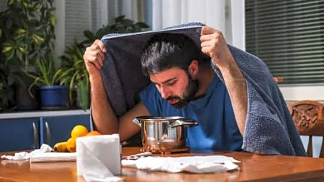 Dealing with sinus? Try turmeric steam inhalation