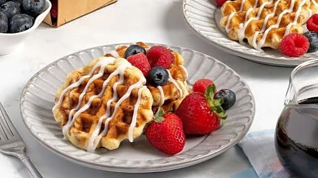 Strawberry cinnamon waffles: A tasty breakfast treat