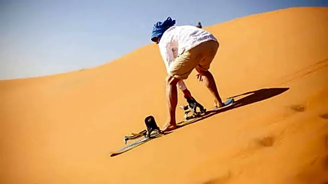 Adventure lovers, you must try dune-boarding in Morocco