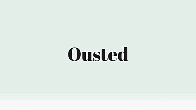 Word of the Day: Ousted
