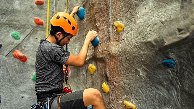 The surprising benefits of indoor rock climbing