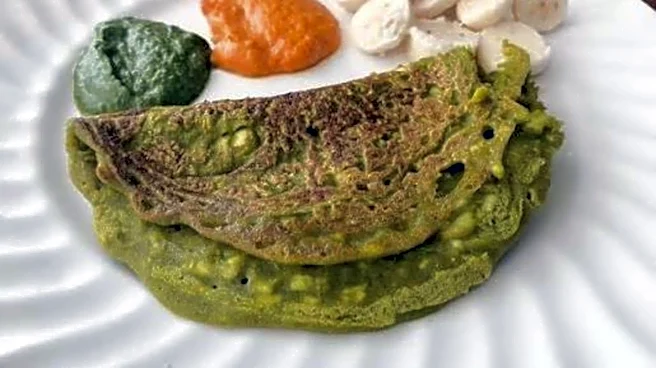 Want a healthy breakfast? Try this spinach chilla