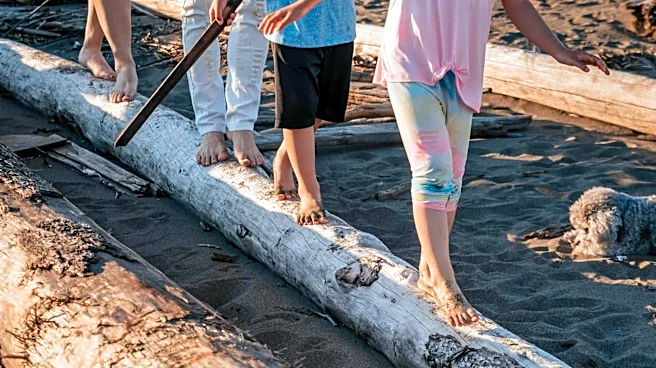 Log rolling: A fun way to build strength and balance