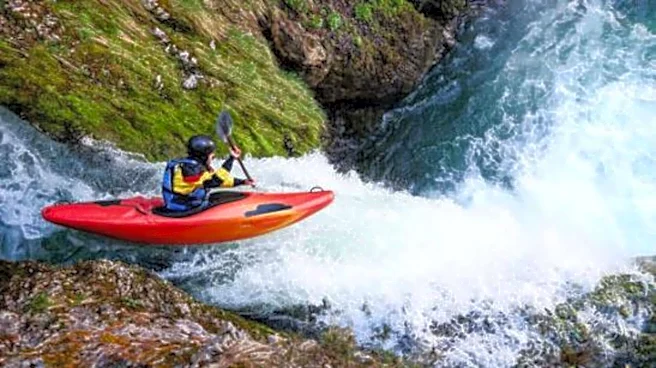 Discover beautiful waterfalls on a kayaking adventure