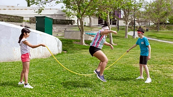 Looking for an easy cardio workout? Try skipping outdoors