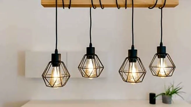 Love minimalist decor? Add a vintage pendant light