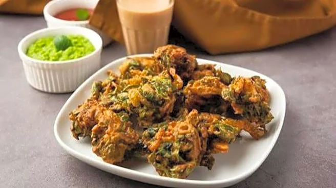 How to make fenugreek leaf fritters