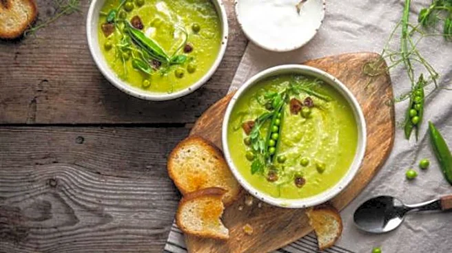 Pair peas with mint for a refreshing flavor