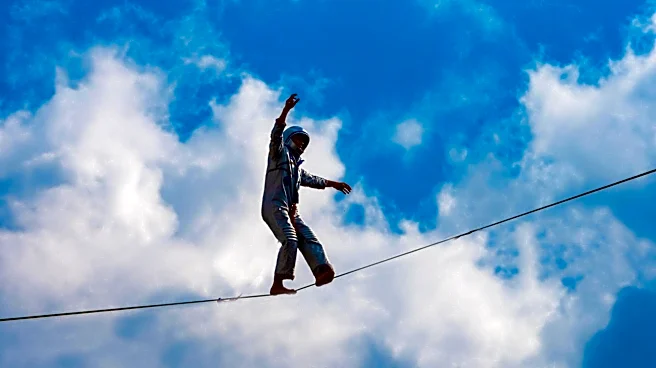 Tightrope balancing: How this difficult skill builds strength and focus
