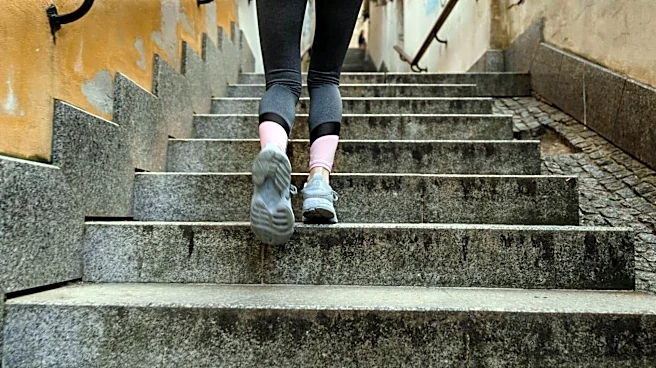 Get fit at home with a simple stair workout