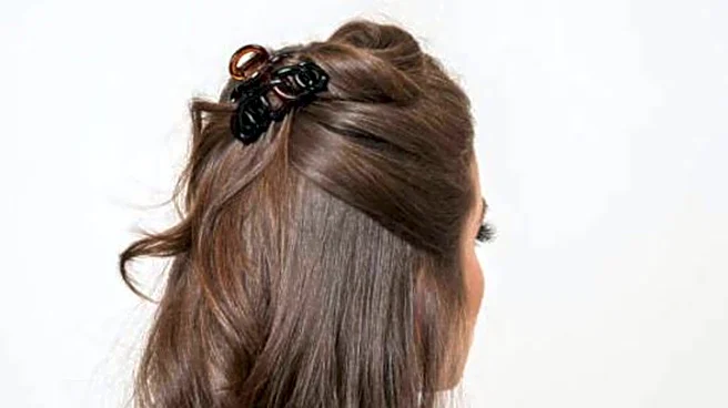 Running late? Try these claw clip hairstyles