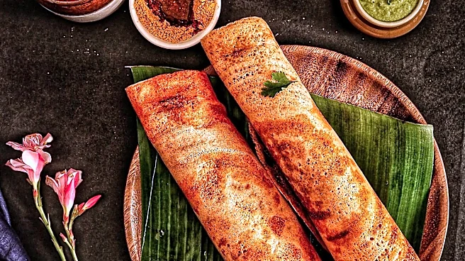 How to make tasty dosa rolls with chutney