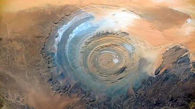 Eye of Africa: A remarkable geological wonder in the Sahara