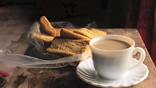 What makes rusk a popular Indian breakfast favorite?