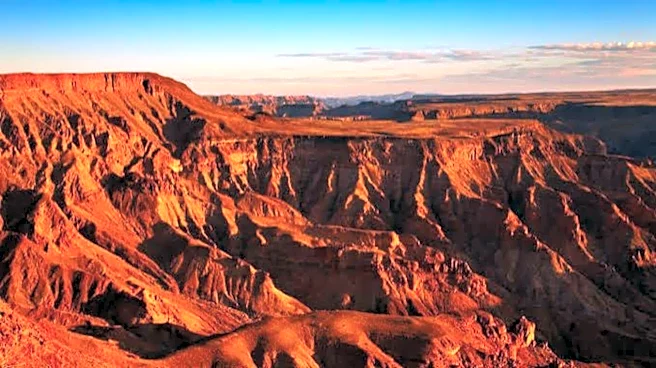 These desert canyons in Africa are truly amazing