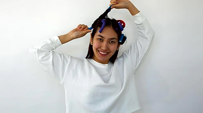 How to get heatless curls with socks