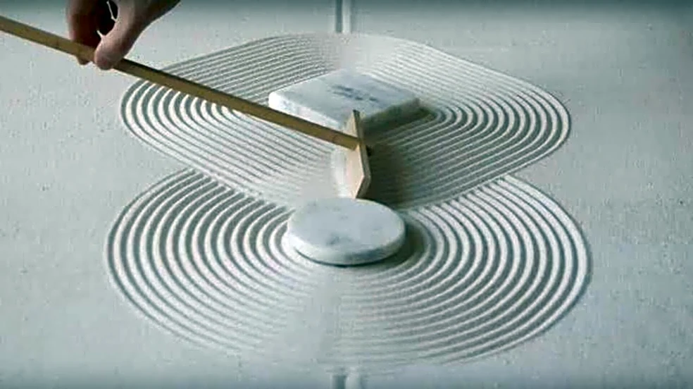 Find your inner calm through zen sand art