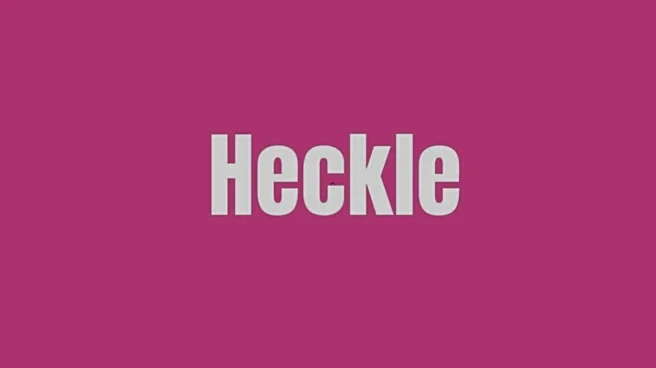 Word of the Day: Heckle