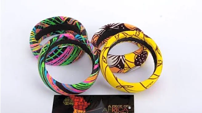 Add a colorful touch to your style with Ankara accessories