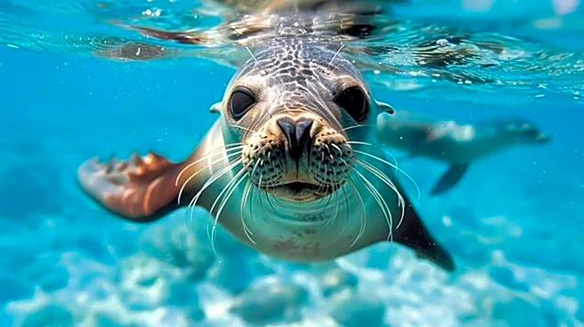 Swim with seals at Namibia's Sandwich Harbour