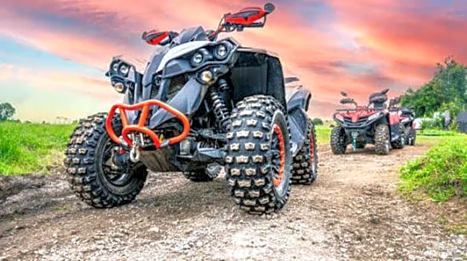 Explore Botswana's stunning landscapes on a quad bike