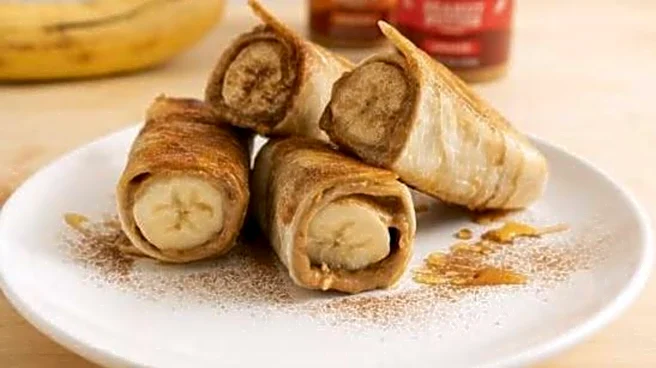 Tasty fix: Nut butter banana roll-ups