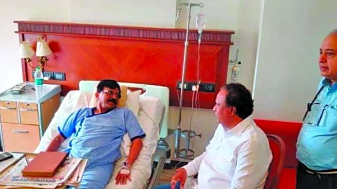 Sanjay Raut develops 'serious health issues'; asked to avoid crowd