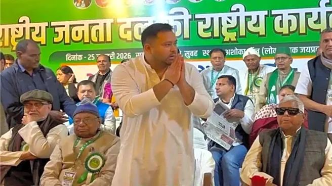 Tejashwi Yadav appointed RJD's new national working president
