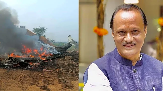 Who were other 4 people onboard Ajit Pawar's ill-fated plane