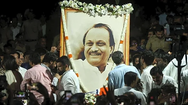Ex-Maharashtra Deputy CM Ajit Pawar cremated with full state honors