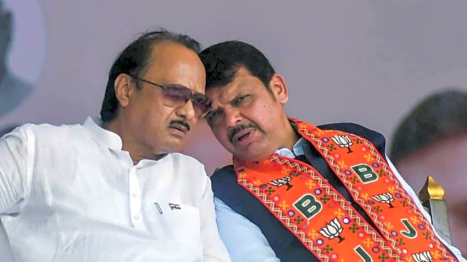 NCP leaders meet Fadnavis; stake claim to Ajit Pawar's portfolios